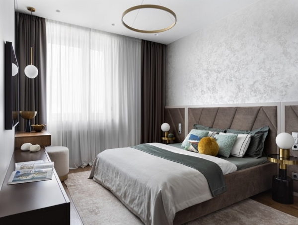 Уютно и функционально: двухкомнатная квартира 62 кв. м для девушки | ivd.ru