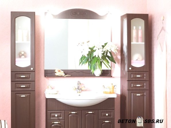 Шкафы и пеналы в ванной – обилие конструкций и дизайнерские индивидуальности