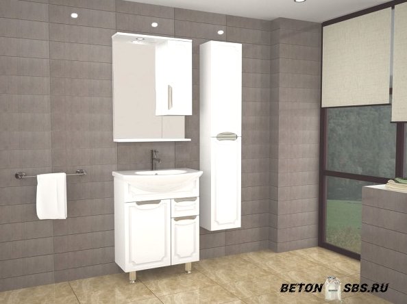Подвесной шкаф – неотклонимый атрибут для современной ванной комнаты