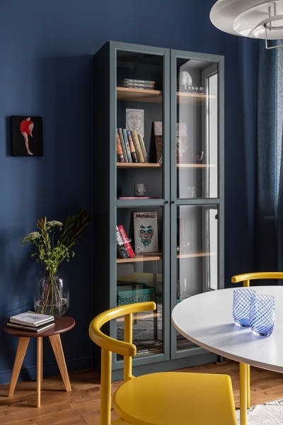 Без шаблонов: маленькая квартира 38 кв. м в ярких цветах | ivd.ru