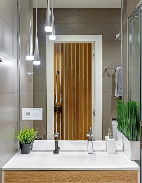 Как визуально увеличить ванную комнату без ремонта: 6 классных идей | ivd.ru